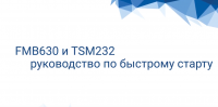 Teltonika TSM232 и FMB630: руководство по быстрому старту